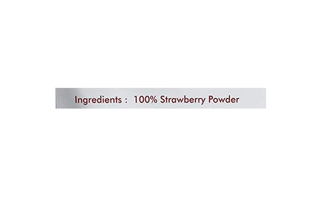Holy Natural Strawberry Powder    Pack  100 grams